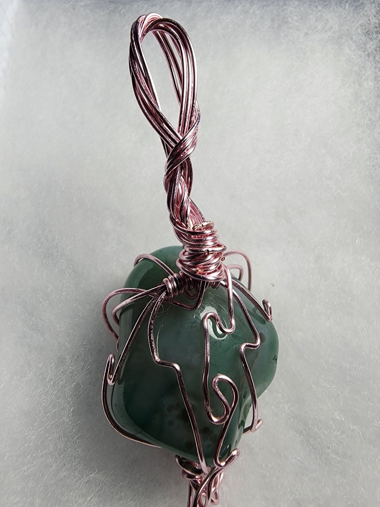 Dyed Agate Pendant