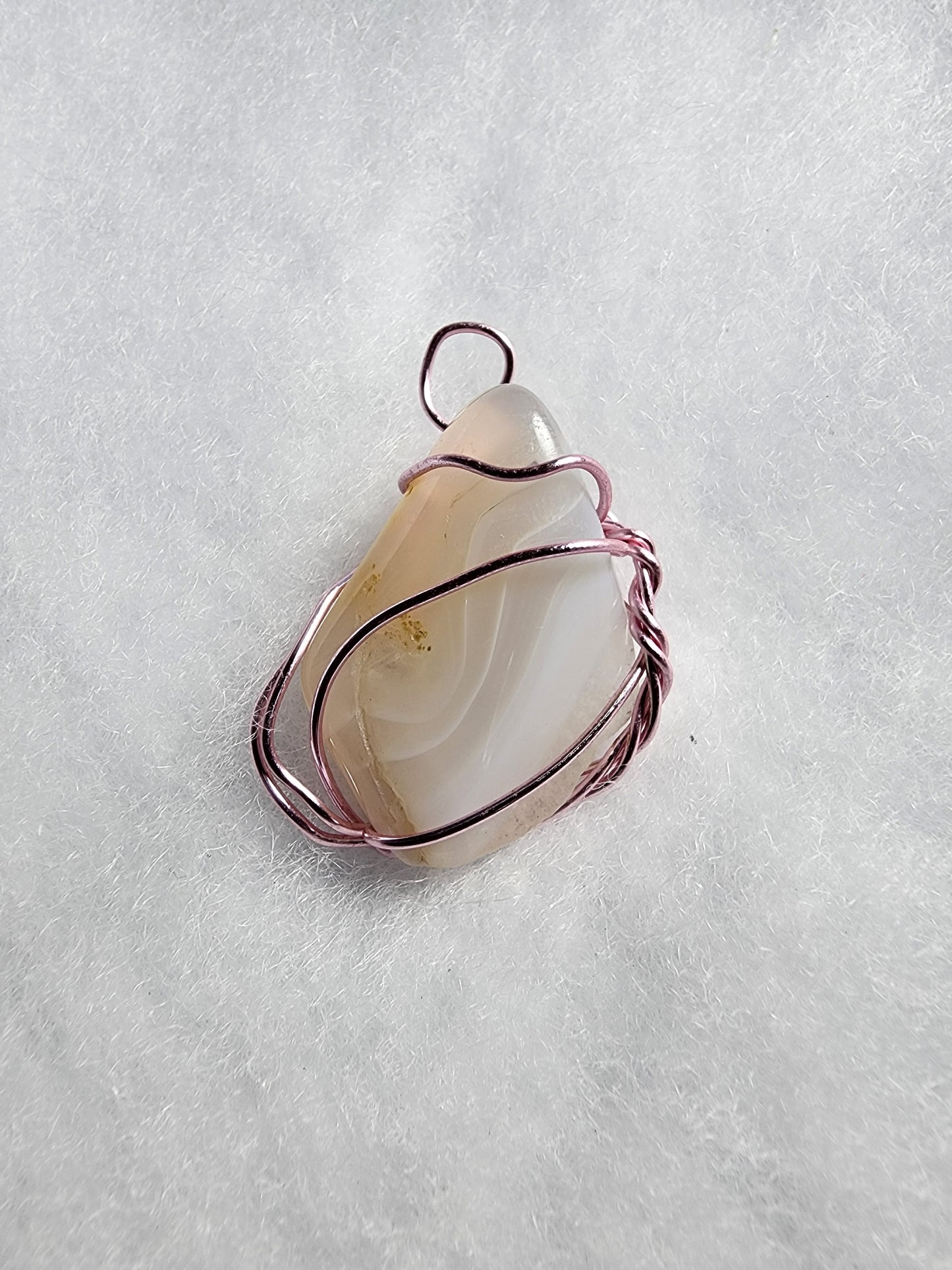 Orca Agate - Chalcedony Pendant