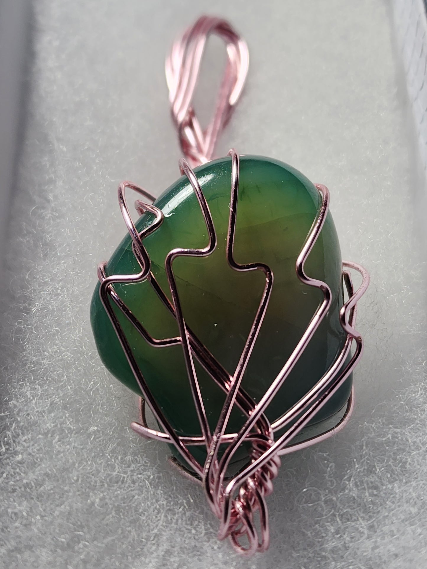 Dyed Agate Pendant