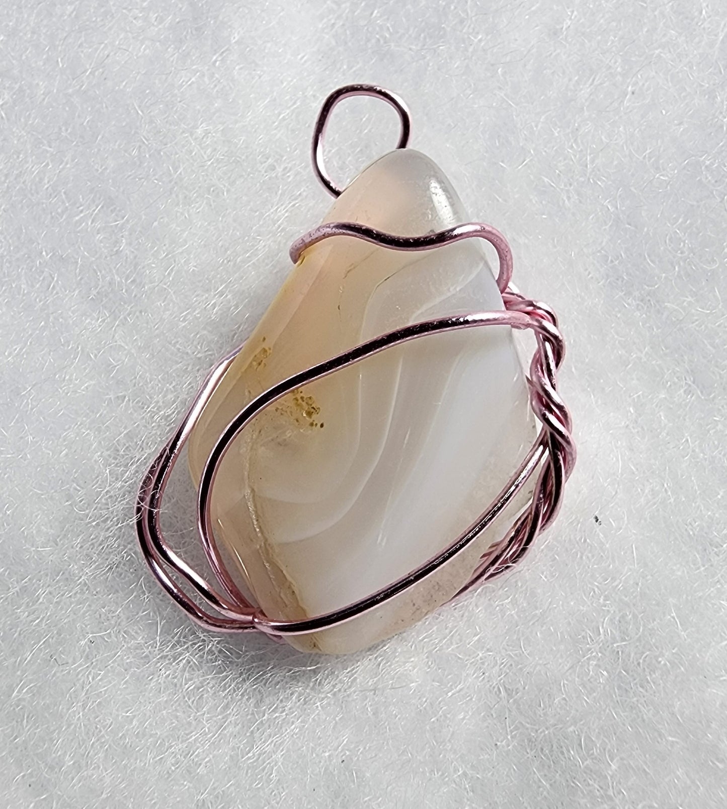 Orca Agate - Chalcedony Pendant